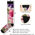 thumbnail image 3 of Coolnut Beautiful Flowers Compression Socks Women Men Knee High Stockings 1Pair for Sports, Running, Travel7 Gift, 3 of 7