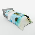 thumbnail image 2 of Ambesonne Colorful Bedding Set 3 Pcs, Exotic Maldives Sea, Twin, Multicolor, 2 of 2