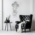thumbnail image 3 of LaModaHome Handcrafted Ballet Core, Metal Wall Art, Elegant Pointe Shoes Design, Unique Dance Inspired,Modern Home Decor,Perfect Gift for Ballet LoversHome Decoration Gift -9.8"x21.7"/25x55.cm, 3 of 5