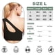 thumbnail image 2 of Ropa interior deportiva push-up para mujer, sujetador deportivo sexy de sujeción media a alta, top de fitness con copas desmontables, color negro, 2 of 5