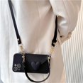 thumbnail image 3 of Korean Crossbody Lanyard Necklace Strap Card Holder Purple Case for iPhone 11 15 13 14 Pro Max X XS XR Max Coin Purse Cover, 3 of 5