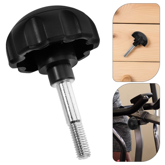 FRCOLOR Exercise Machine Adjustment Knob Fitness Equipment Replacement Black