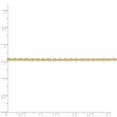 thumbnail image 2 of 10k 1.55mm Carded Cable Rope Chain Necklace - 2.3 Grams - 16 Inch, 2 of 2