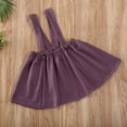 thumbnail image 2 of Inevnen Toddler Baby Girls Strap Suspender Skirt Overalls Dress Outfit, 2 of 7