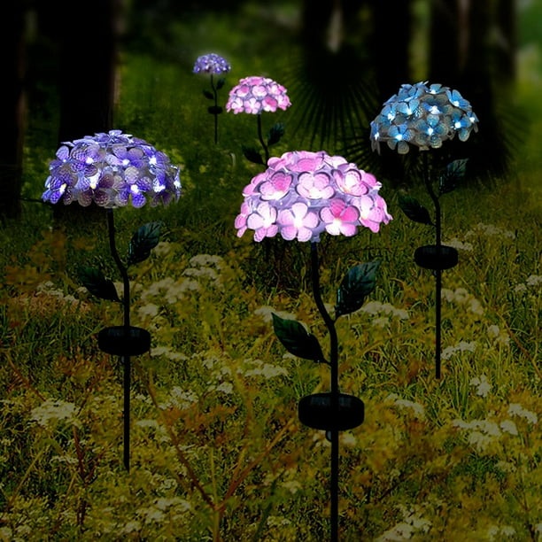 Solar hydrangea lights deals