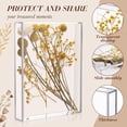 thumbnail image 5 of Acrylic Shadows Box Diys Tabletop Display Frame Clear Memory Boxes for Dried Flower Room/Birthday/Weddings/Party Decors, 5 of 8