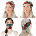 thumbnail image 6 of ZOUYUE 12 Pack Headbands for Women Boho Printed Non Slip Hair Band Sport Yoga Running Elastic Sweat Hair Wrap for Girls, 6 of 7