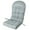 Gray, variant on Costway Patio Adirondack Chair Cushion High Back Fade Resistant 5'' Seat Pad Outdoor Beige