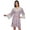 Amethyst, variant on Printed Cotton Venice Lace Bridesmaid Robe Short Robes For Women