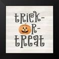 thumbnail image 2 of Reed, Tara 12x12 Black Modern Framed Museum Art Print Titled - Sit a Spell Sentiment no border IV-Trick or Treat, 2 of 5