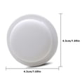 thumbnail image 4 of Tracker Protector Keychain Tracking Device Silicone Cover Keyring silicone cover; Accessory Replacement for AirTag, White, 4 of 10