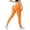 Orange, variant on Ribbed Leggings for Women High Waisted Tummy Control Lifting Leggings Stretch Soft Workout Yoga Pants