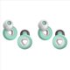 thumbnail image 1 of 2X Tapones para los Oídos para Dormir con Cancelación de Ruido Protección Auditiva Suave y Reutilizable en Auriculares Flexibles con Cancelación de Ruido para Dormir, 1 of 5