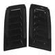 thumbnail image 1 of Pair of Front Bonnet Vents Hood Air Outlet Replacement for Focus RS MK2 Style UniversalGlossy Black, 1 of 5