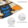 thumbnail image 5 of Aggretsuko Throw Pillow Cover Decoration Pillow Case Cushion for Home Sofa Couch 20"x20", 5 of 8