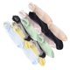thumbnail image 3 of 7 pares de calcetines ultrafinos, transparentes, elásticos, cortos y transpirables para mujeres y niñas (color aleatorio)., 3 of 5