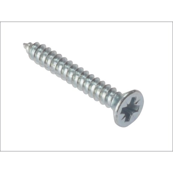 Forgefix - Self-Tapping Screw Pozi Compatible CSK ZP 3/4in x 6 Box 200