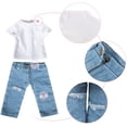thumbnail image 2 of Rakki Dolli Fashion Handmade Doll Clothes Set 5 Piece Mustar Rakki Dolli Rakki Dolli, 2 of 2