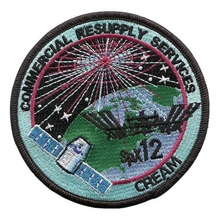 SpaceX CRS-12 SpX-12 Patch ISS Cargo Resupply Mission
