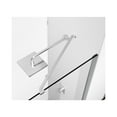 thumbnail image 6 of Elegant Kitchen and Bath Semi-Frameless Hinged Shower Door 60 X 72 Polished Chrome, 6 of 8