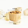 thumbnail image 6 of 100Pcs Mini Cake Liner Baking Muffin Box Cake Paper Cup with 200Pcs Oil Paper Baking Sheet, Non-Stick Baking Paper, 6 of 9