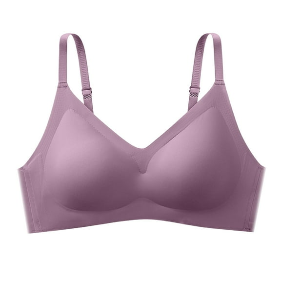 Sngxgn Sports Bralettes Wireless Bra Tank Top Bra Sports Bra for Women Girls(Purple,M)