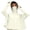 Yellow, variant on Women's Cropped UPF50 Sun Protection Jacket, Ice Silk Hooded Long Sleeve with Thumb Holes, Summer Cycling Hiking Outdoor Wear Army Green One Size