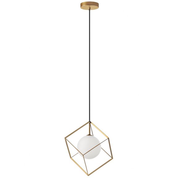 Dainolite Metal Modern 1 Light Thomson Gold Pendant