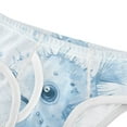 thumbnail image 4 of Ckdifva Blue Puffers Fish Boys Underwear Briefs Cotton Panties Active Stretch Briefs One Pack, 4 of 6