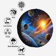 thumbnail image 4 of Planètes du Système Solaire Polyester Housse de Roue de Rechange Universelle pour Remorque RV SUV Camion Campeur, 4 of 5