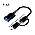 thumbnail image 3 of Adaptador USB C a USB Adaptador 2 en 1. Micro USB tipo C macho a USB hembra OTG, 3 of 3