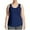 Blue, variant on Uaswgudfs Women's Plus Size Tank Top with Gentle Scoop Neckline, Wide Supportive Straps, and Soft Stretchy Material Oversizes Cami