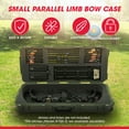 thumbnail image 4 of SKB Cases 3614 Hard Plastic Exterior Parallel Limb Bow Crossbow Case, Green, 4 of 10
