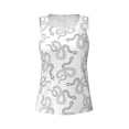 thumbnail image 4 of Lsque Hand Drawn Snake Printed Workout Tank Tops for Women, Athletic Sports Tank Tops, Compression Sleeveless Dry Fit Shirts,Sleeveless Yoga Shirt-XX-Large, 4 of 9