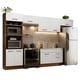 thumbnail image 1 of Cocina Integral 350cm Marrón/Blanco Agata Madesa 01, 1 of 5