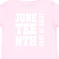 thumbnail image 4 of Inktastic Juneteenth June 19, 1865 Boys or Girls Baby T-Shirt, 4 of 5
