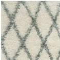 thumbnail image 4 of SAFAVIEH Kenya London Geometric Plush Area Rug, Ivory/Blue, 9' x 12', 4 of 6