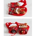 thumbnail image 7 of 12 Pack Christmas Stockings,6.3" Christmas Holiday Stockings with Snowman Santa Reindeer Bear Christmas Stockings Set Gift, 7 of 7