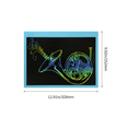 thumbnail image 4 of Tableta de escritura LCD de 16 pulgadas para temporada escolar, tablero de dibujo a color, recargable, tableta electrónica de escritura a mano LCD, azul, 4 of 8