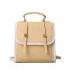 thumbnail image 2 of Bsvklp Mochila De Estudiante De Estilo Preppy Coreano Mochila De Hombro De Cuero Pu (Amarillo) Bsvklp Para estrenar, 2 of 9