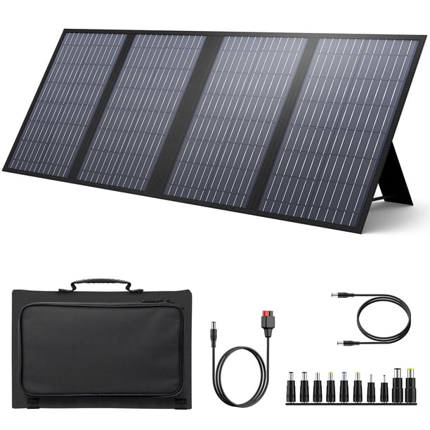 Cargador de panel solar portátil SinkEU 60W para generador