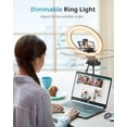 thumbnail image 5 of UBeesize 12'' RGB Selfie Ring Light with 62’’ Tripod Stand for Video Recording＆Live Streaming(YouTube, Instagram, TIK Tok), Compatible with Phones, Cameras and Webcams, 5 of 5