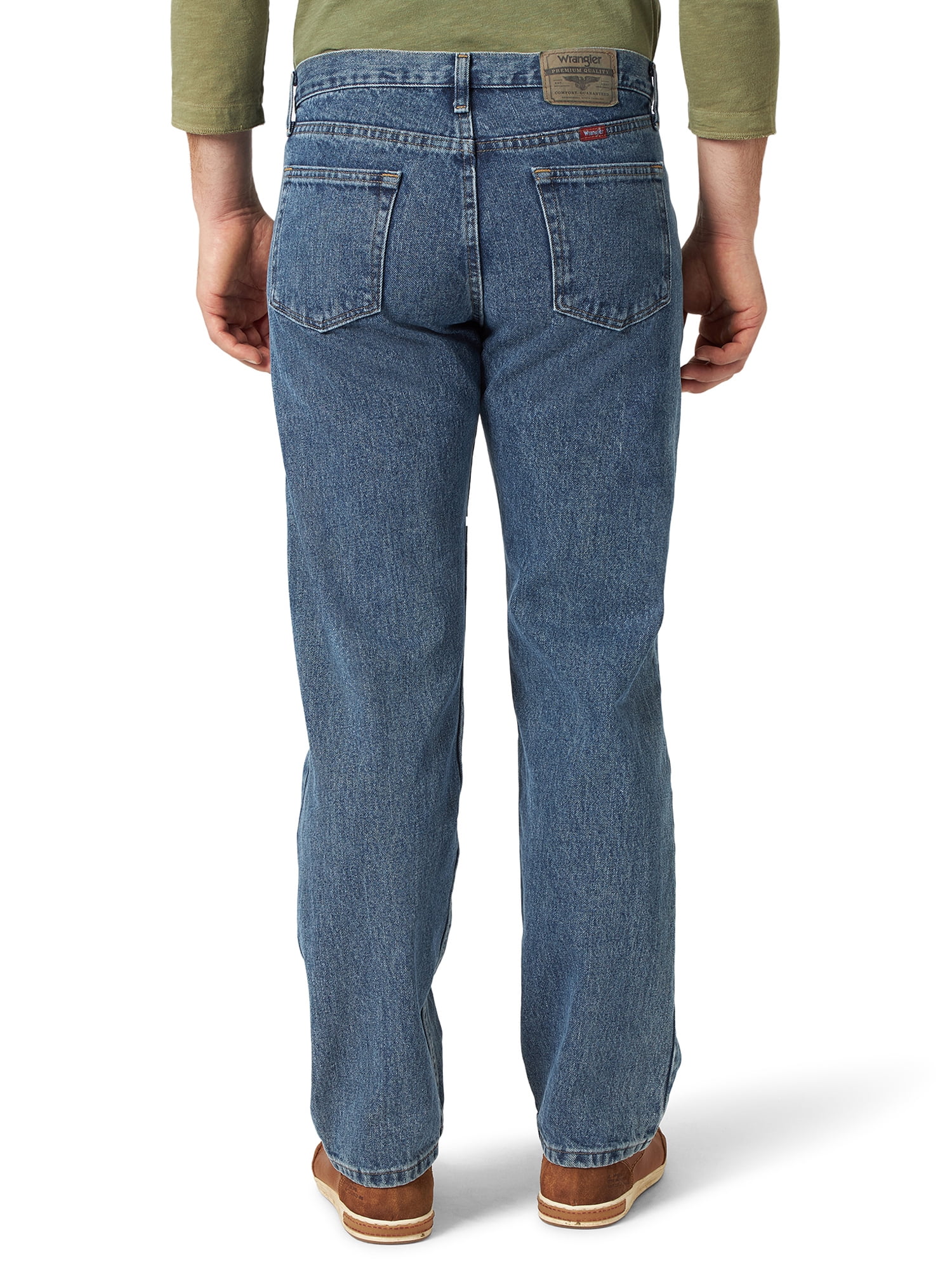 wrangler big men's relaxed fit jeans