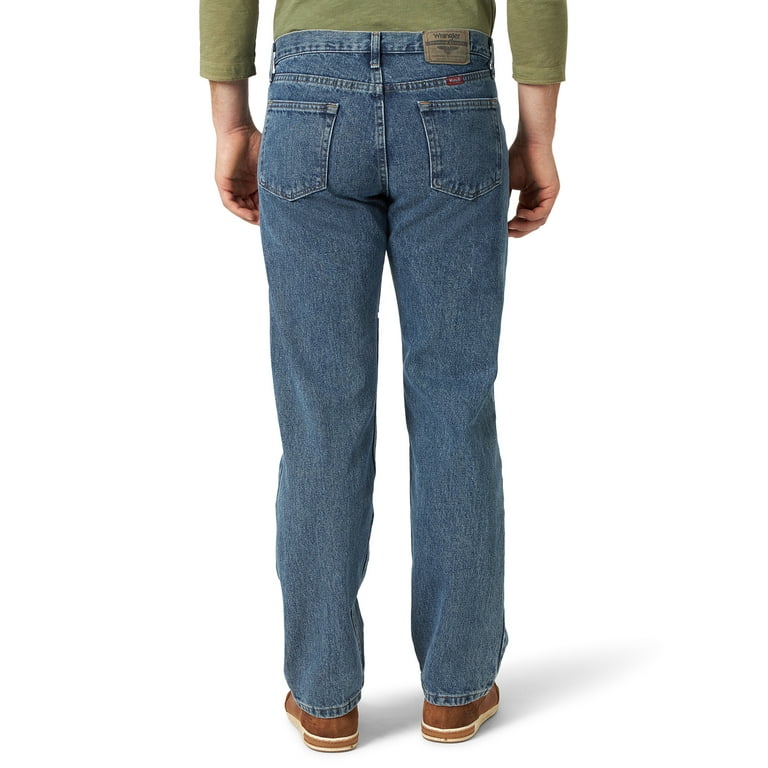 New Wrangler Five Star Relaxed Fit Jeans All Men`s Sizes Four Colors  Available