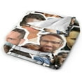 thumbnail image 4 of Ryan Reynolds Blanket Anti-Pilling Throw Blanket Plush Blanket Lightweight & Ultra-Soft, Warm & Comfy Flannel Fleece Blanket for Couch, Bed, Sofa, 40x50, 4 of 6