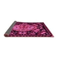 thumbnail image 2 of Ahgly Company Indoor Square Medallion Pink French Area Rugs, 5' Square, 2 of 4
