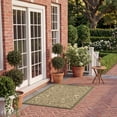thumbnail image 3 of Safavieh Courtyard Connie Floral Indoor/Outdoor Area Rug, Natural/Olive, 2' x 3'7", 3 of 14