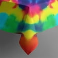 thumbnail image 5 of Colorful Tie Dye Star Pattern Square Tablecloth,Waterproof Square Table Cover,Wipeable Spillproof Washable Table Cover for Home Kitchen Party Decor 60"x60"(152x152cm), 5 of 6