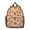 Football Arrow Beige, variant on Football Icon Green Pattern Backpack for School, Cute School Bag with Adjustable Shoulder Straps and Padded Back, 13.8"x11.4"x6"