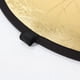 thumbnail image 5 of Reflector de fotografía de disco plegable Mulit de luz 2 en 1, plateado/dorado, 80 cm, 5 of 6